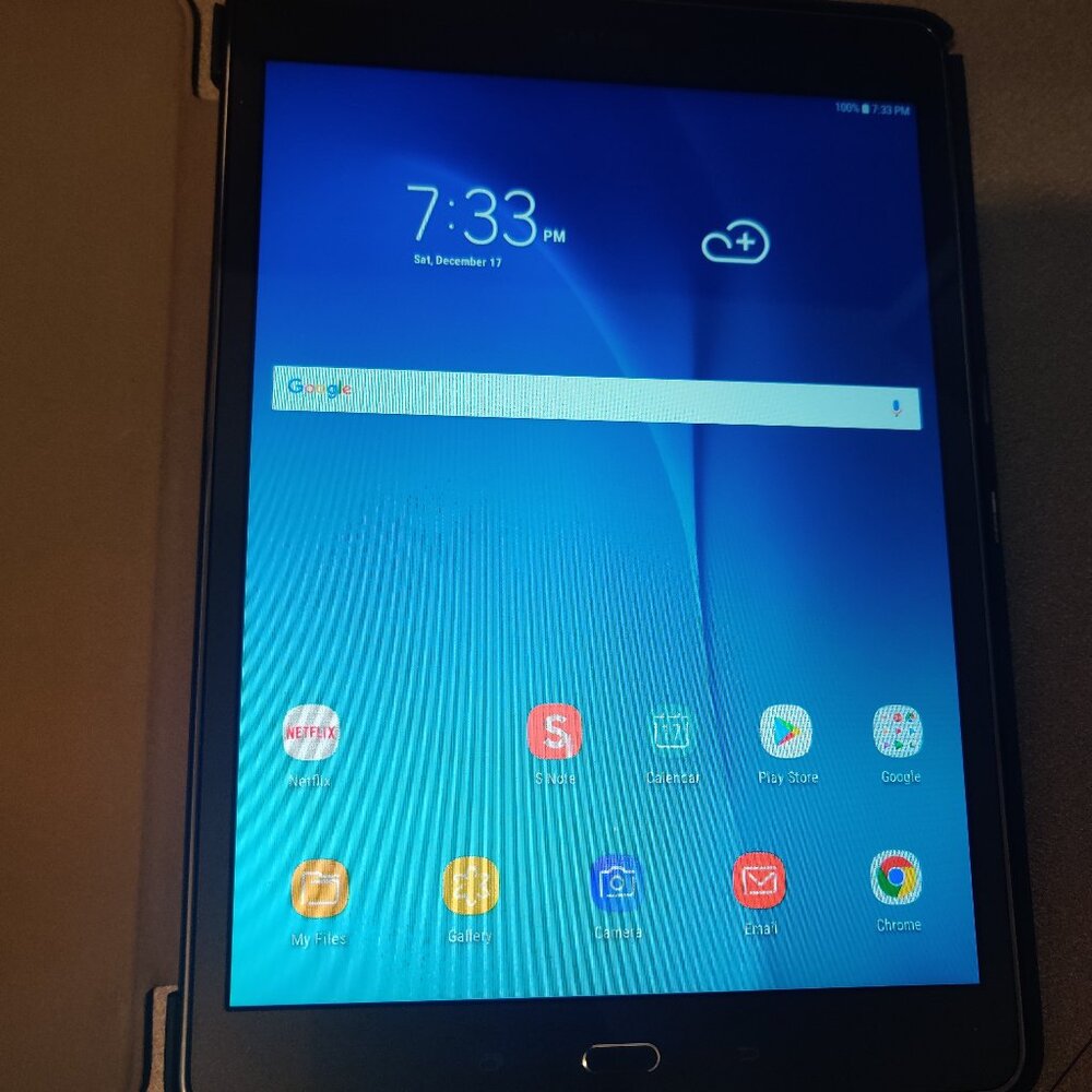 9.7in Samsung Tab A model: SM-P550 with S-Pen